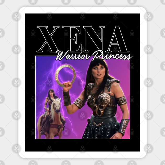 Xena Retro Magnet by CharXena